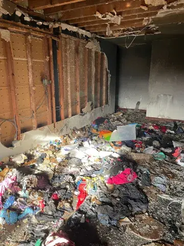 photo of debris