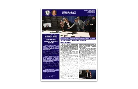 August 2025 Newsletter image